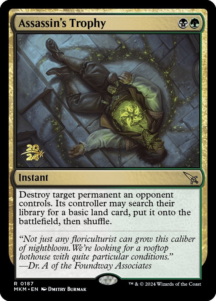 Assassin's Trophy (0187) (187) (Prerelease Cards)