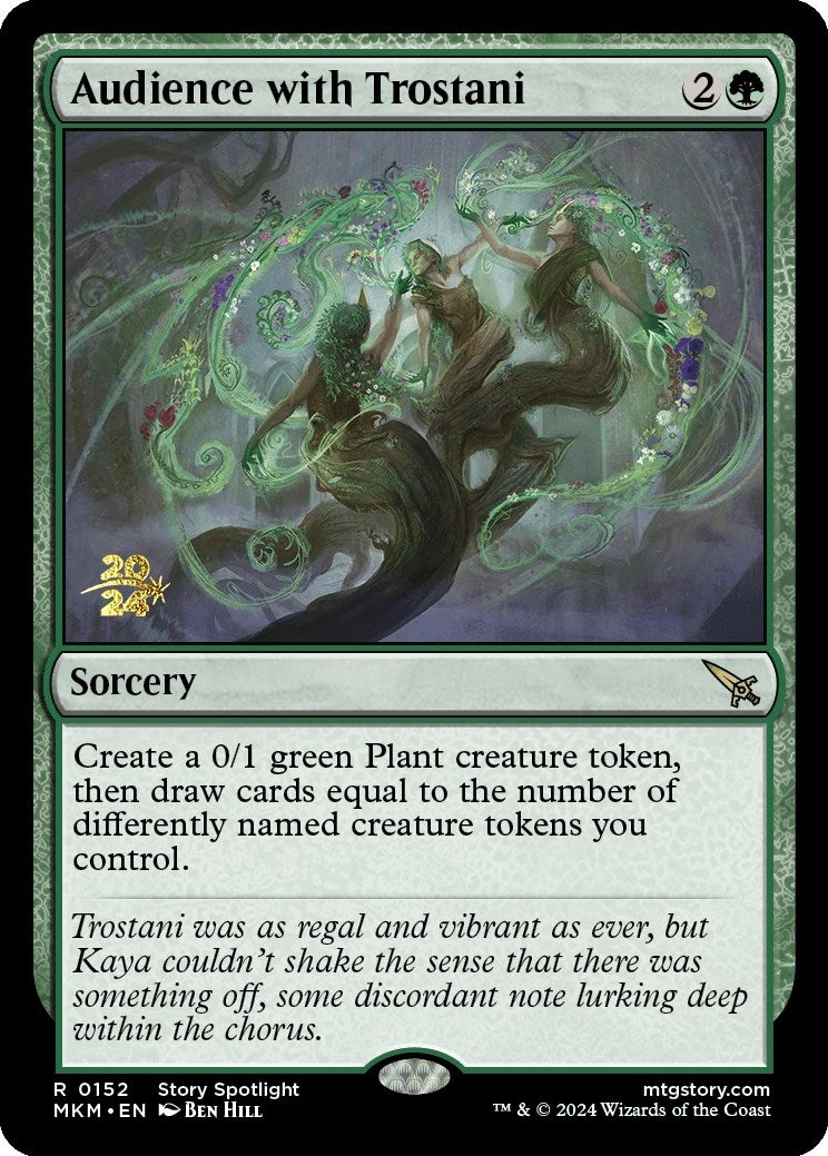 Audience with Trostani (152) (Prerelease Cards)