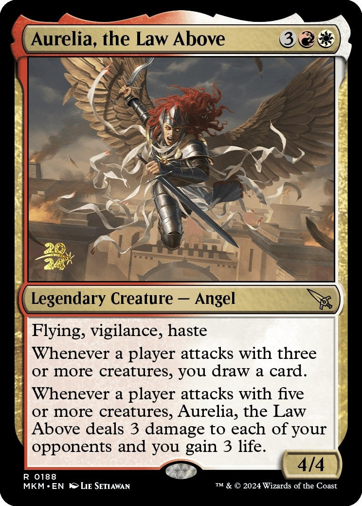 Aurelia, the Law Above (188) (Prerelease Cards)