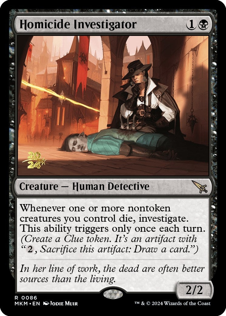 Homicide Investigator (86) (Prerelease Cards)