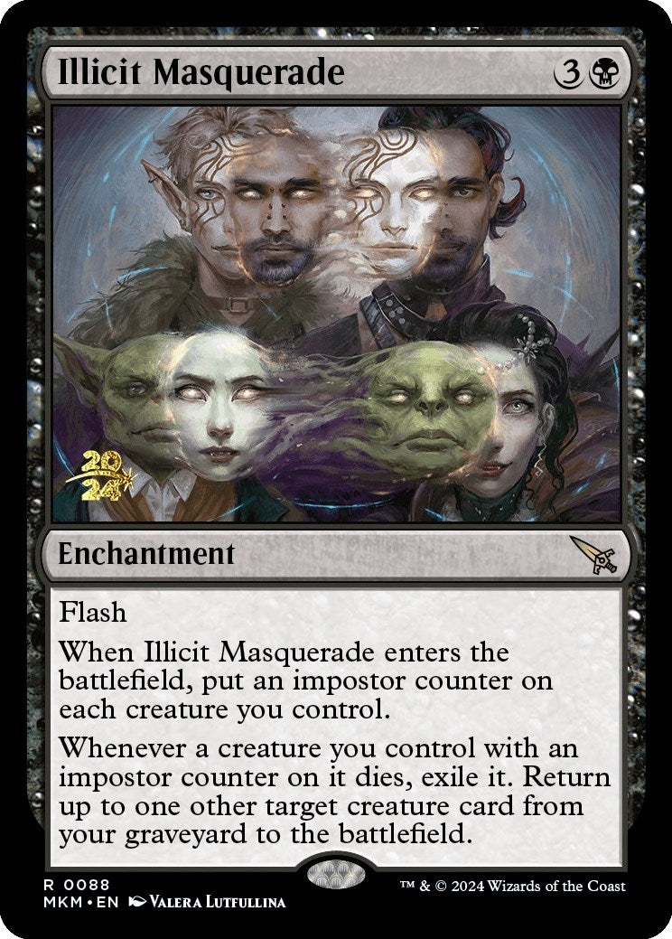 Illicit Masquerade (88) (Prerelease Cards)