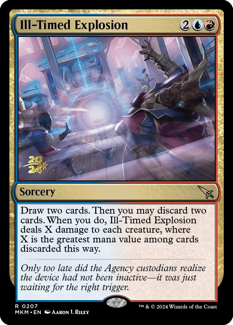 Ill-Timed Explosion (207) (Prerelease Cards)