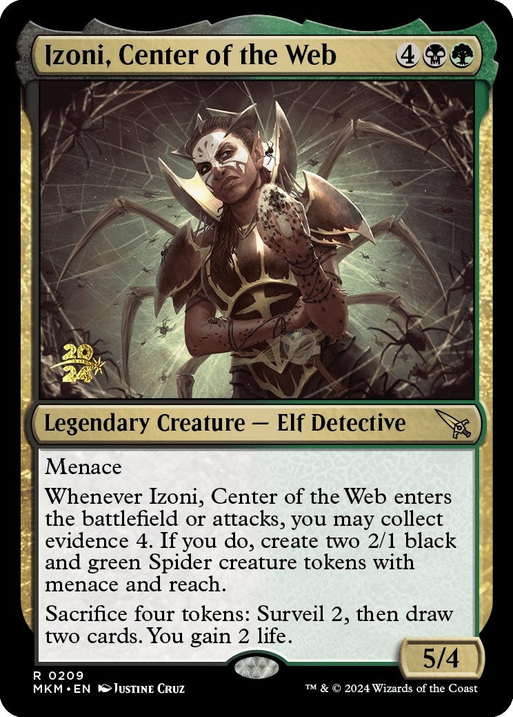 Izoni, Center of the Web (209) (Prerelease Cards)