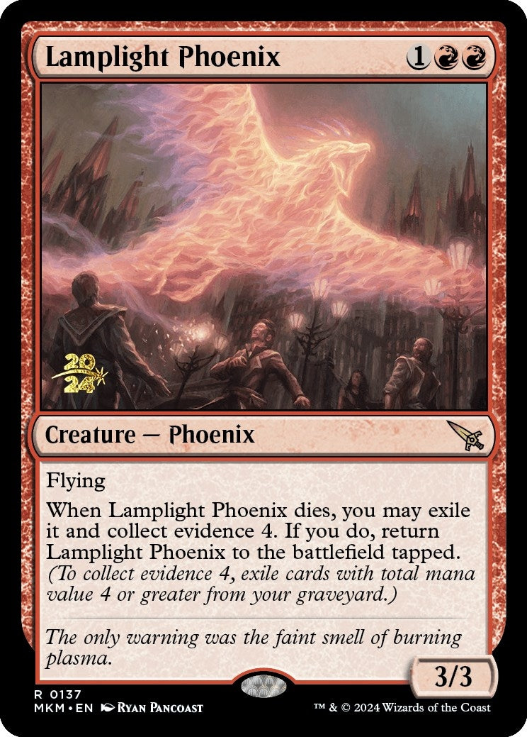 Lamplight Phoenix (137) (Prerelease Cards)