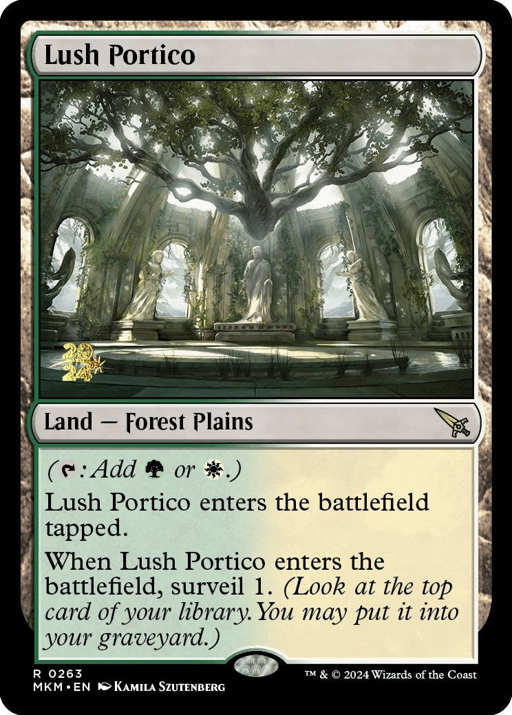 Lush Portico (263) (Prerelease Cards)