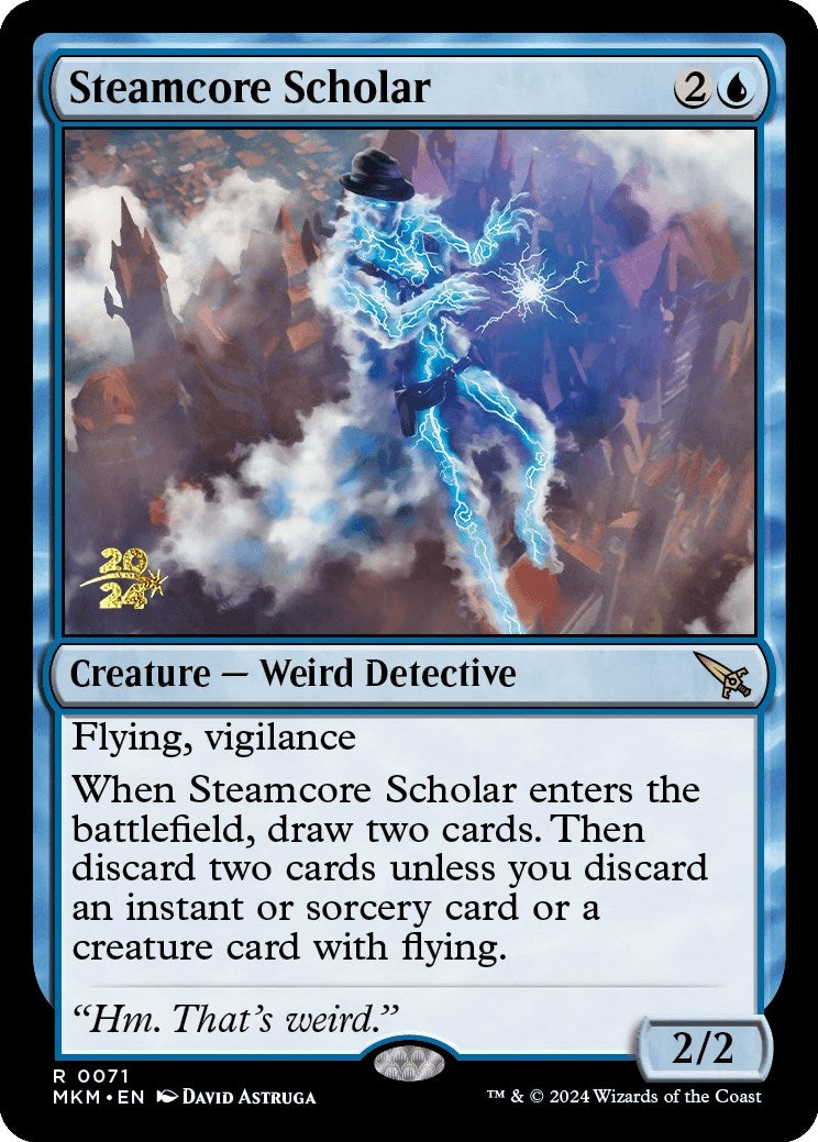 Steamcore Scholar (71) (Prerelease Cards)