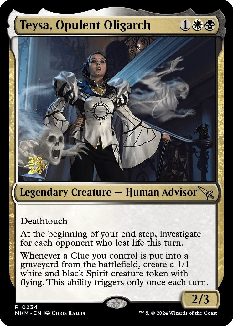 Teysa, Opulent Oligarch (234) (Prerelease Cards)