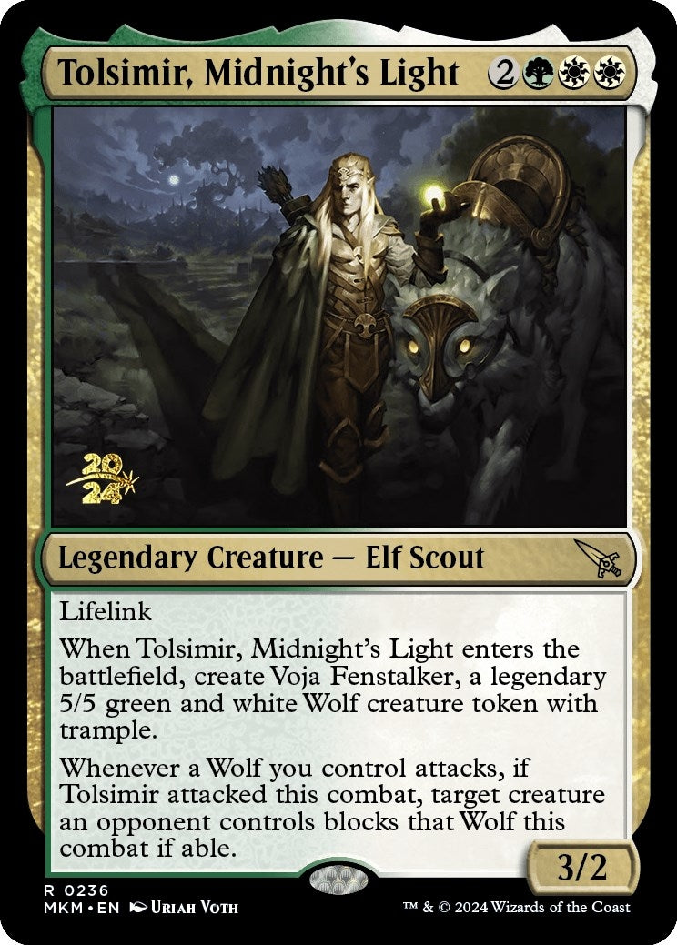 Tolsimir, Midnight's Light (236) (Prerelease Cards)