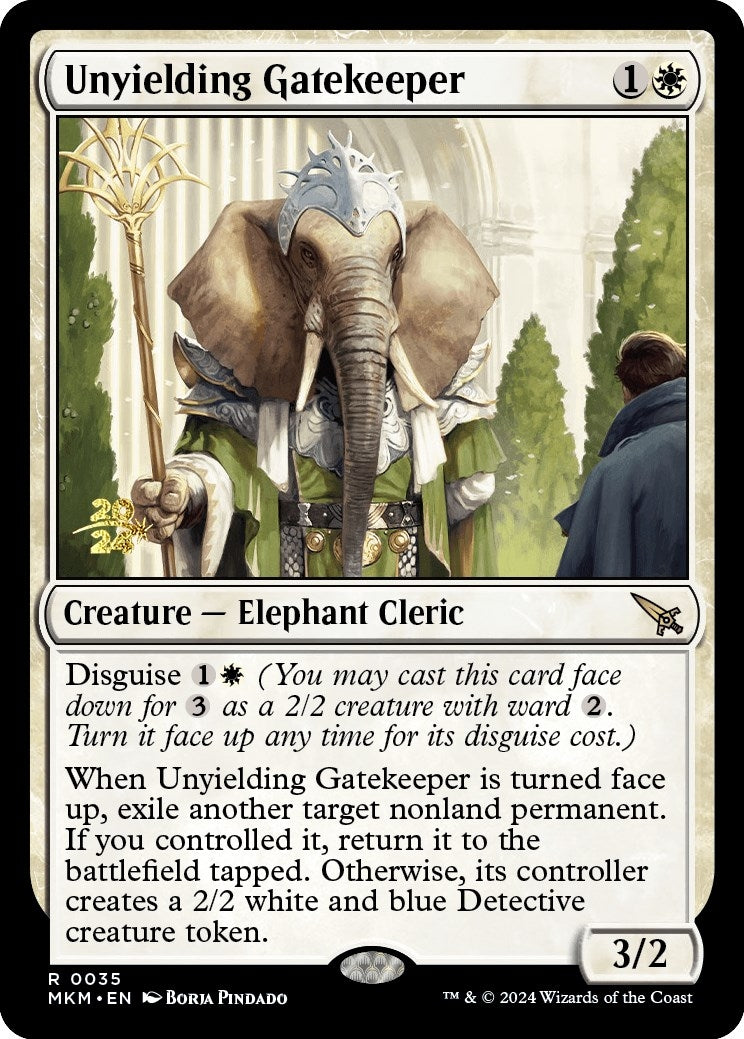 Unyielding Gatekeeper (35) (Prerelease Cards)