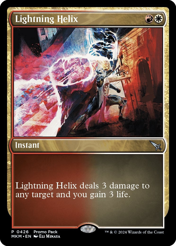 Lightning Helix (426) (Promo Pack: Murders at Karlov Manor)
