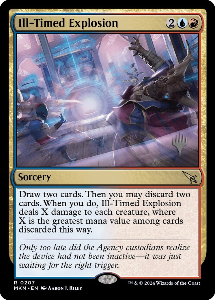 Ill-Timed Explosion (207) (Promo Pack: Murders at Karlov Manor)