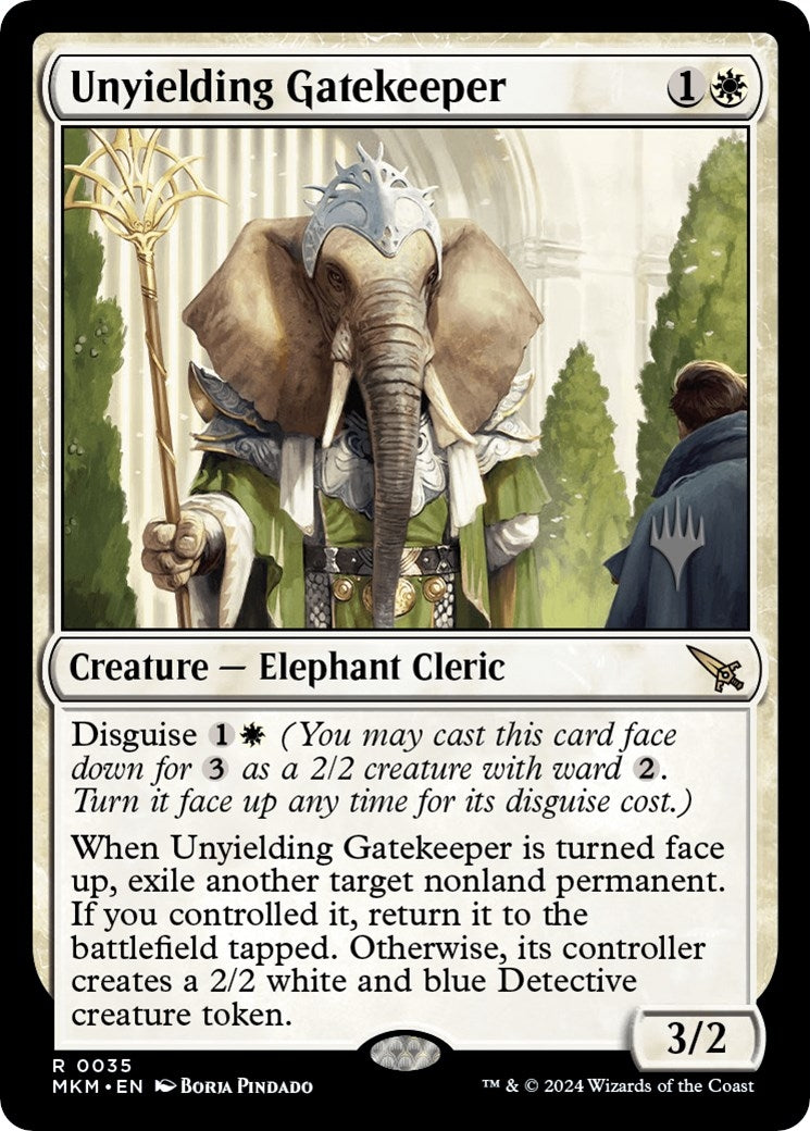 Image for Unyielding Gatekeeper (35) - Magic: The Gathering