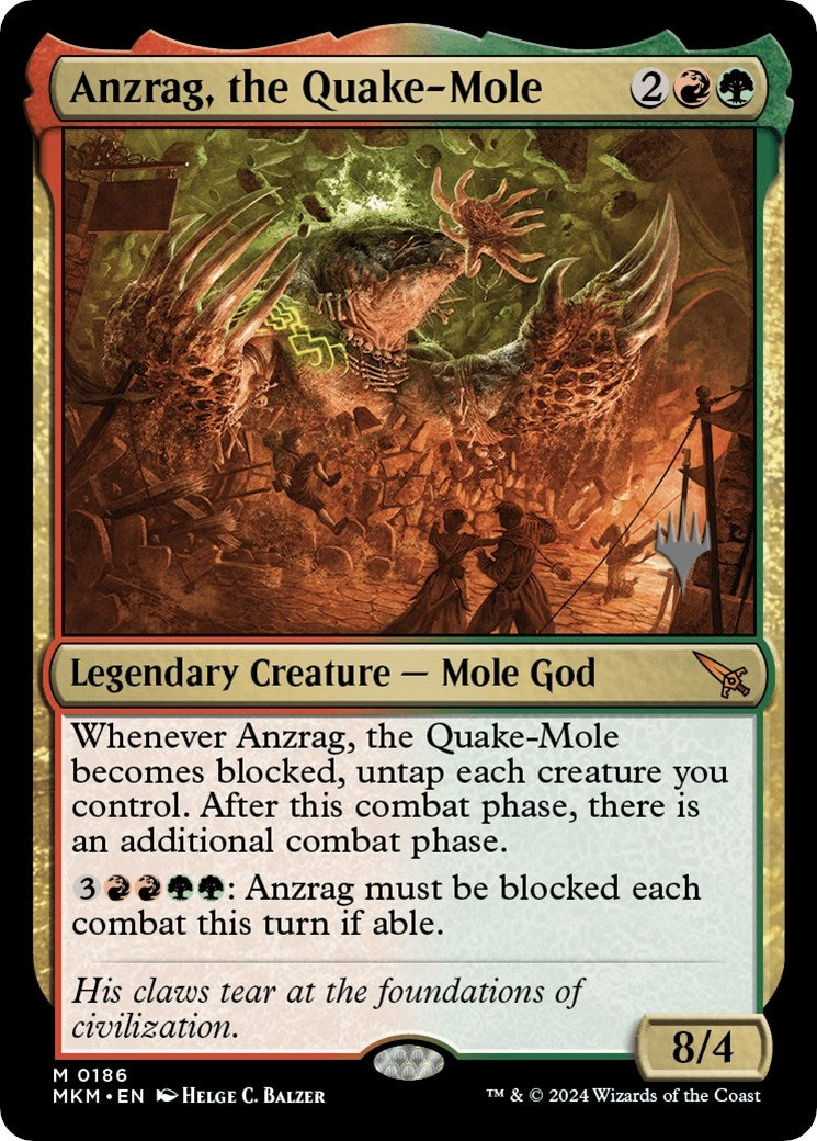 Anzrag, the Quake-Mole (186) (Promo Pack: Murders at Karlov Manor)