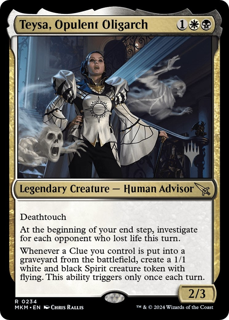 Teysa, Opulent Oligarch (234) (Promo Pack: Murders at Karlov Manor)