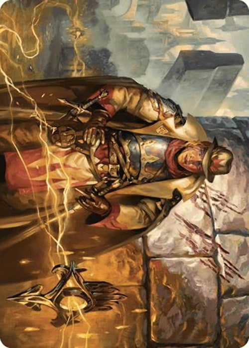 Tenth District Hero Art Card (4) (Art Series: Murders at Karlov Manor)