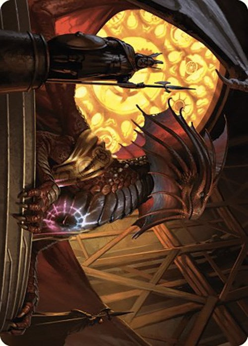 Niv-Mizzet, Guildpact Art Card (21/49) (21) (Art Series: Murders at Karlov Manor)