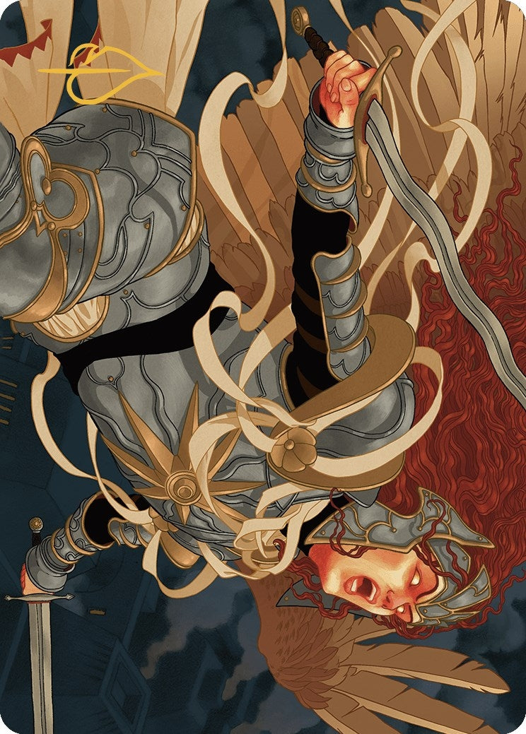 Aurelia, the Law Above Art Card (41/49) (Gold-Stamped Signature) (41) (Art Series: Murders at Karlov Manor)
