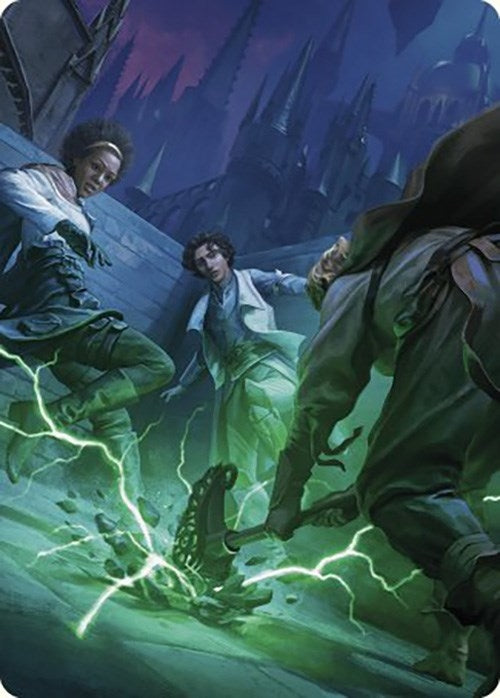 Fanatical Strength Art Card (32) (Art Series: Murders at Karlov Manor)