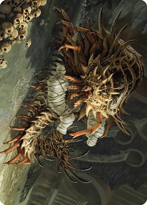 Rot Farm Mortipede Art Card (10) (Art Series: Murders at Karlov Manor)