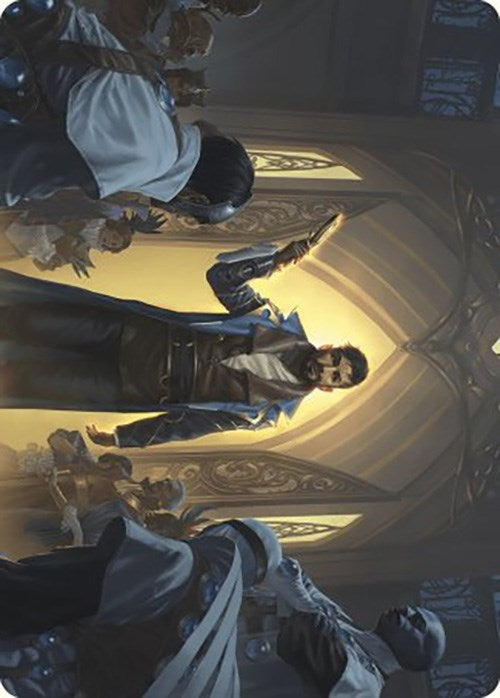 Auspicious Arrival Art Card (2) (Art Series: Murders at Karlov Manor)
