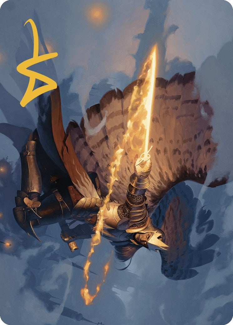 Aurelia's Vindicator Art Card (Gold-Stamped Signature) (1) (Art Series: Murders at Karlov Manor)