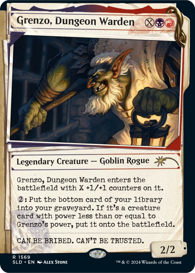 Grenzo, Dungeon Warden (1569) (Secret Lair Drop Series)