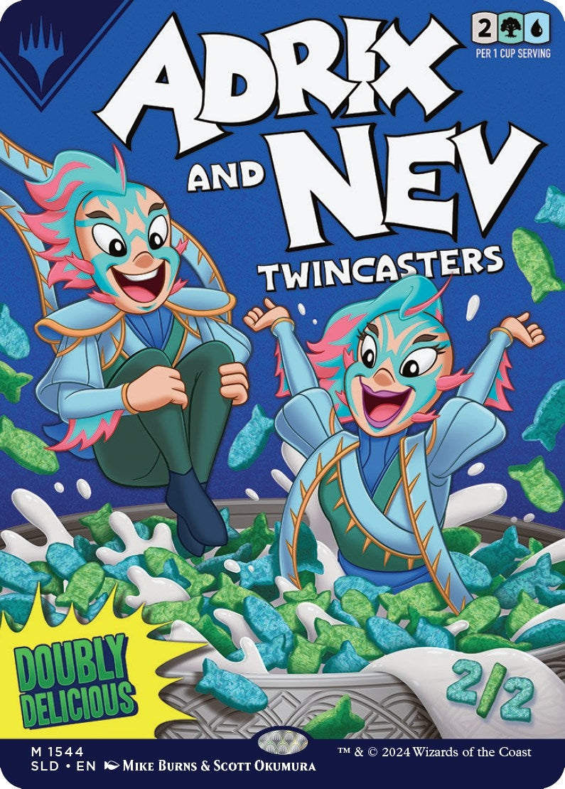 Adrix and Nev, Twincasters (1544) (Secret Lair Drop Series)