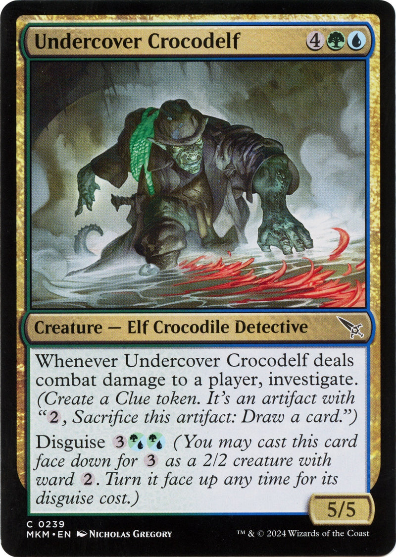 Image for Undercover Crocodelf (b) (239) - Magic: The Gathering