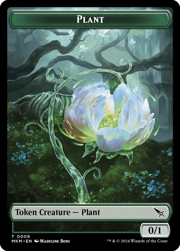 Plant Token (9) (Murders at Karlov Manor)