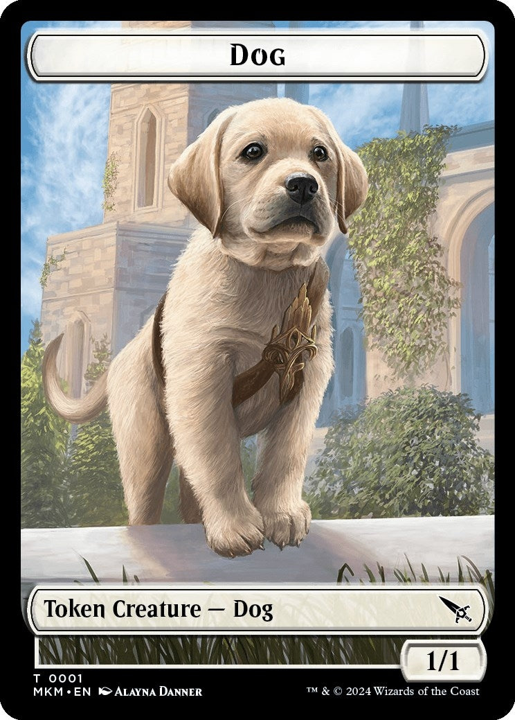 Dog Token (1) (Murders at Karlov Manor)
