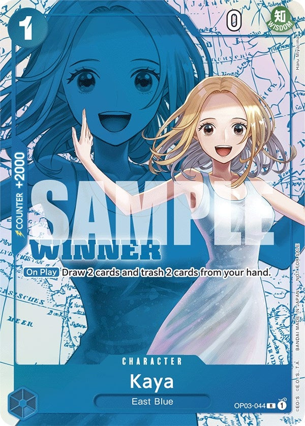 Image for Kaya (Winner Pack Vol. 6) (OP03-044) (One Piece Promotion Cards) - One Piece Card Game