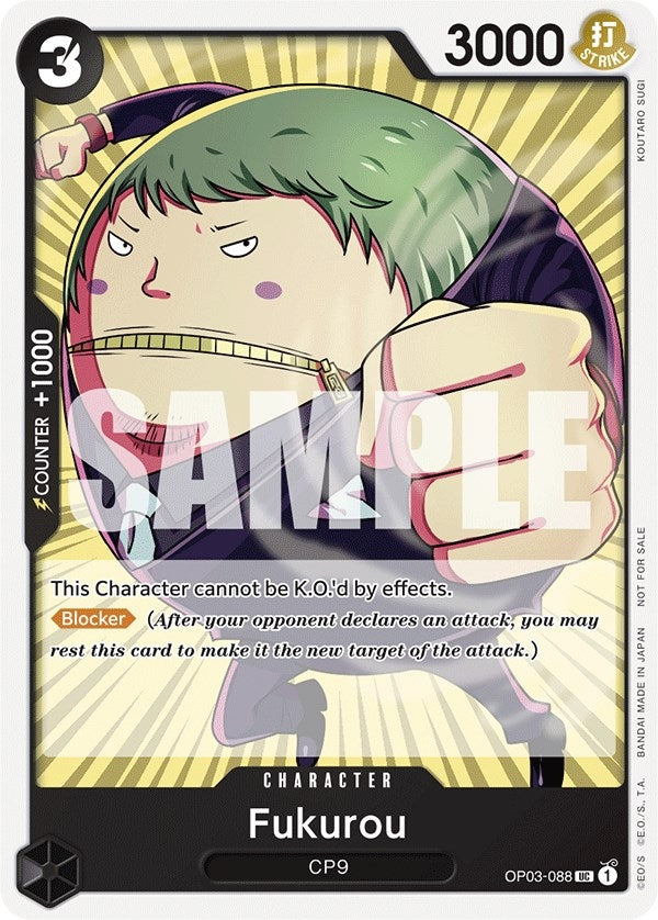 Image for Fukurou (Tournament Pack Vol. 6) (OP03-088) (One Piece Promotion Cards) - One Piece Card Game