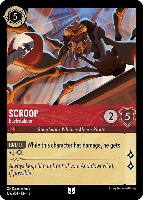 Scroop - Backstabber (122/204) (Into the Inklands)