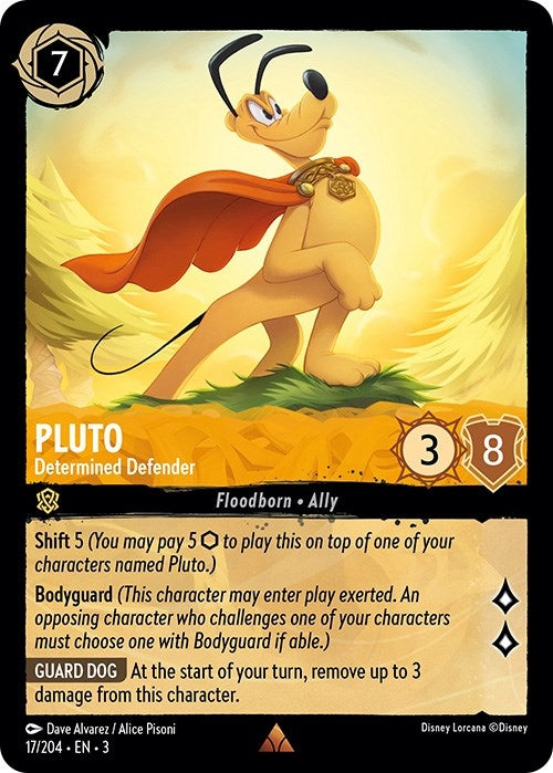 Pluto - Determined Defender (17/204) (Into the Inklands)