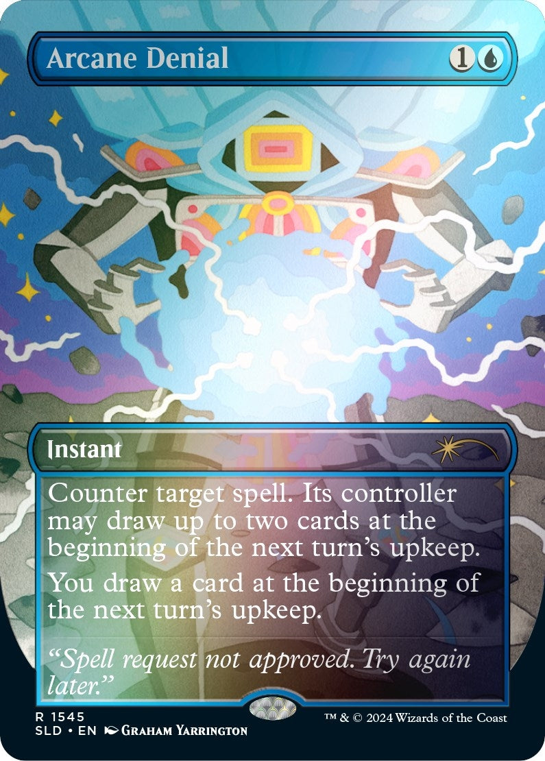 Arcane Denial (Rainbow Foil) (1545) (Secret Lair Drop Series)