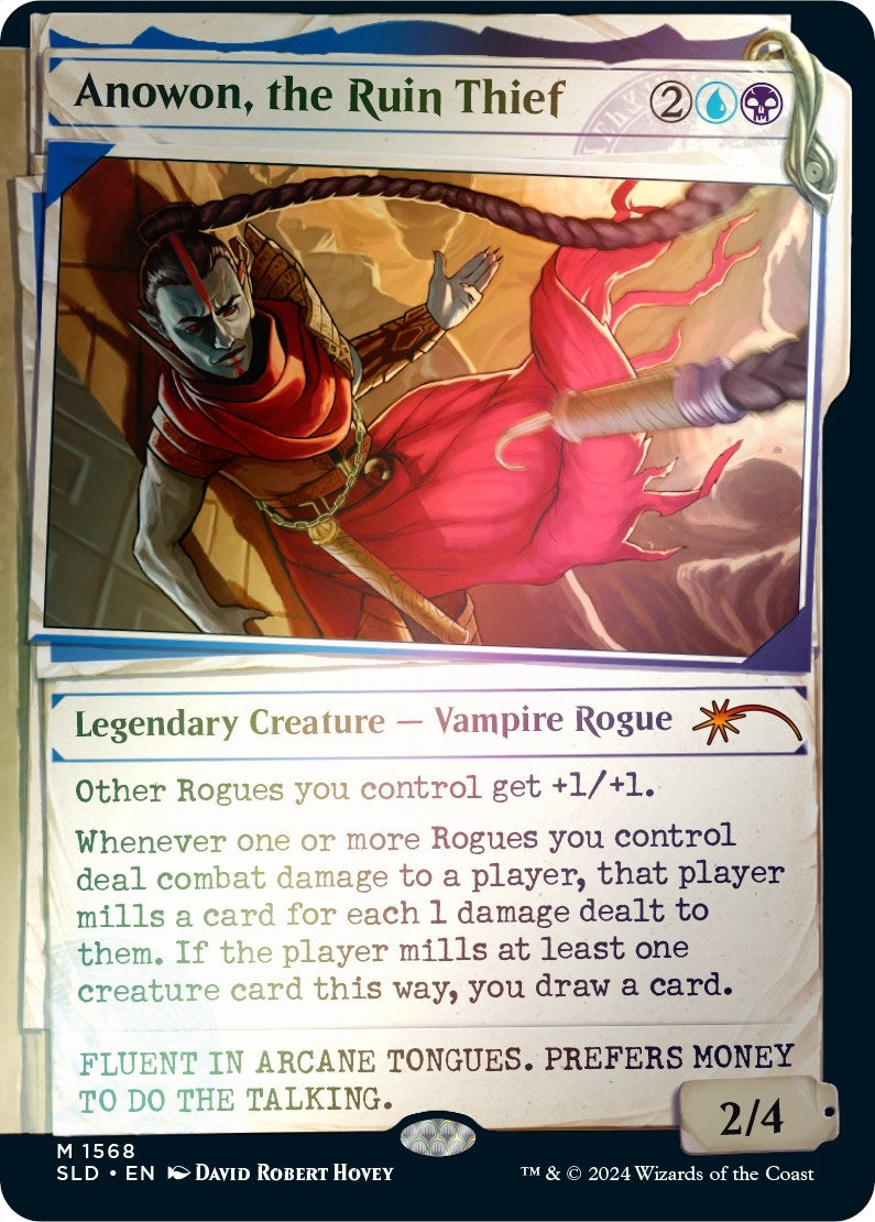 Anowon, the Ruin Thief (Rainbow Foil) (1568) (Secret Lair Drop Series)