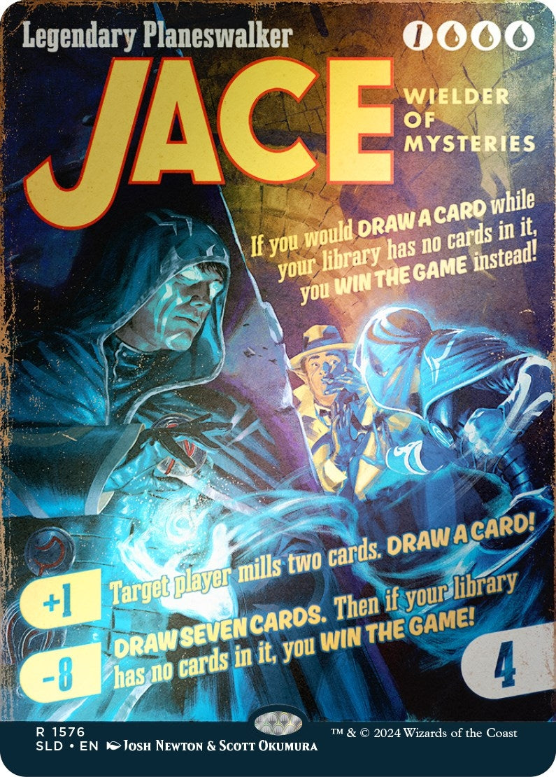 Jace, Wielder of Mysteries (Rainbow Foil) (1576) (Secret Lair Drop Series)