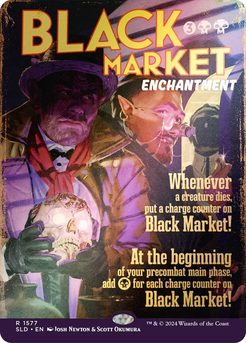 Black Market (Rainbow Foil) (1577) (Secret Lair Drop Series)