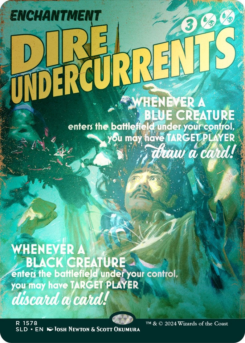 Dire Undercurrents (Rainbow Foil) (1578) (Secret Lair Drop Series)