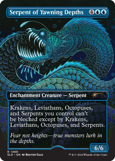 Serpent of Yawning Depths (1489) (Secret Lair Drop Series)