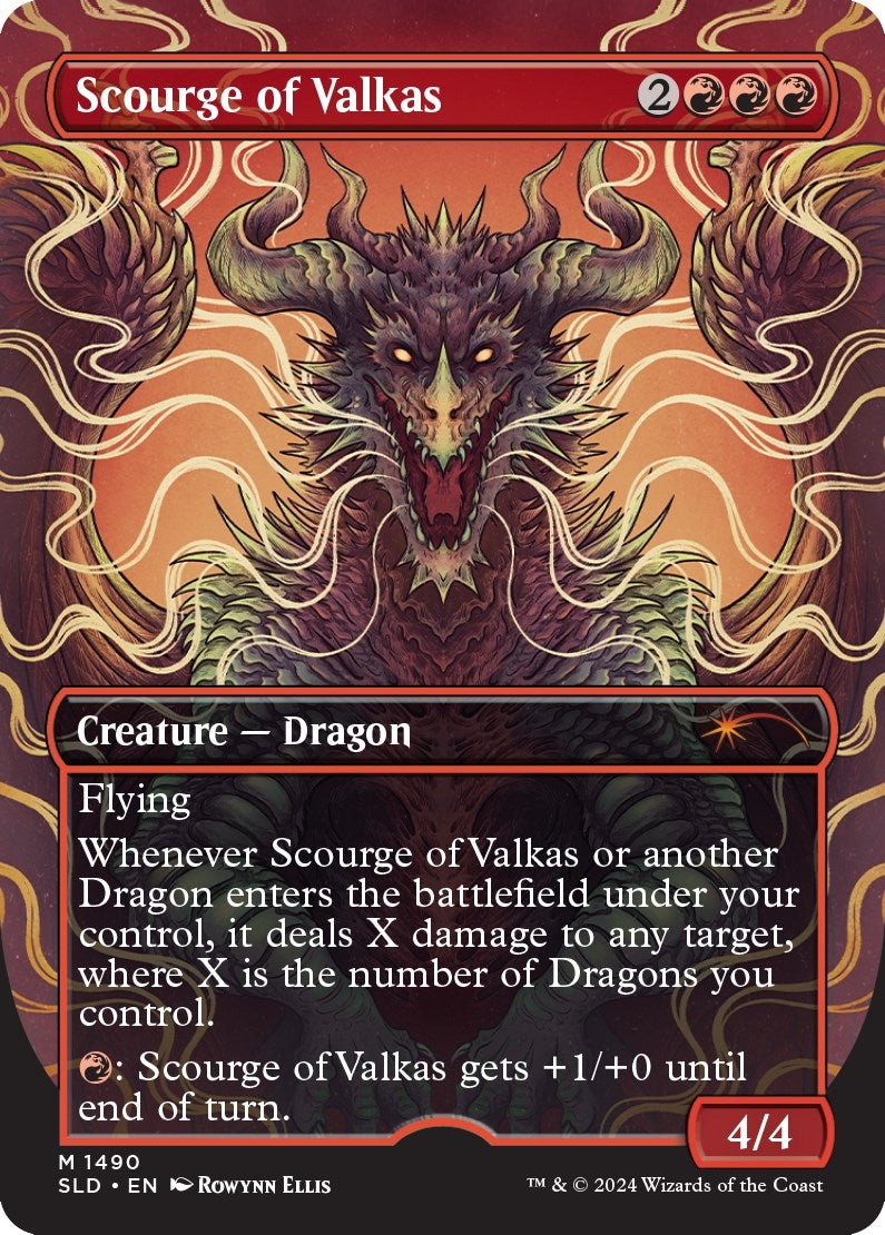 Scourge of Valkas (1490) (Secret Lair Drop Series)