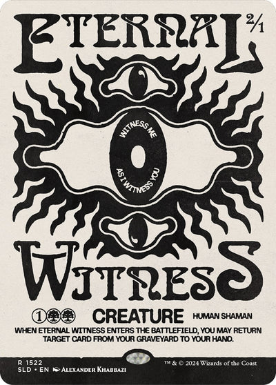 Eternal Witness (1522) (1522) (Secret Lair Drop Series)