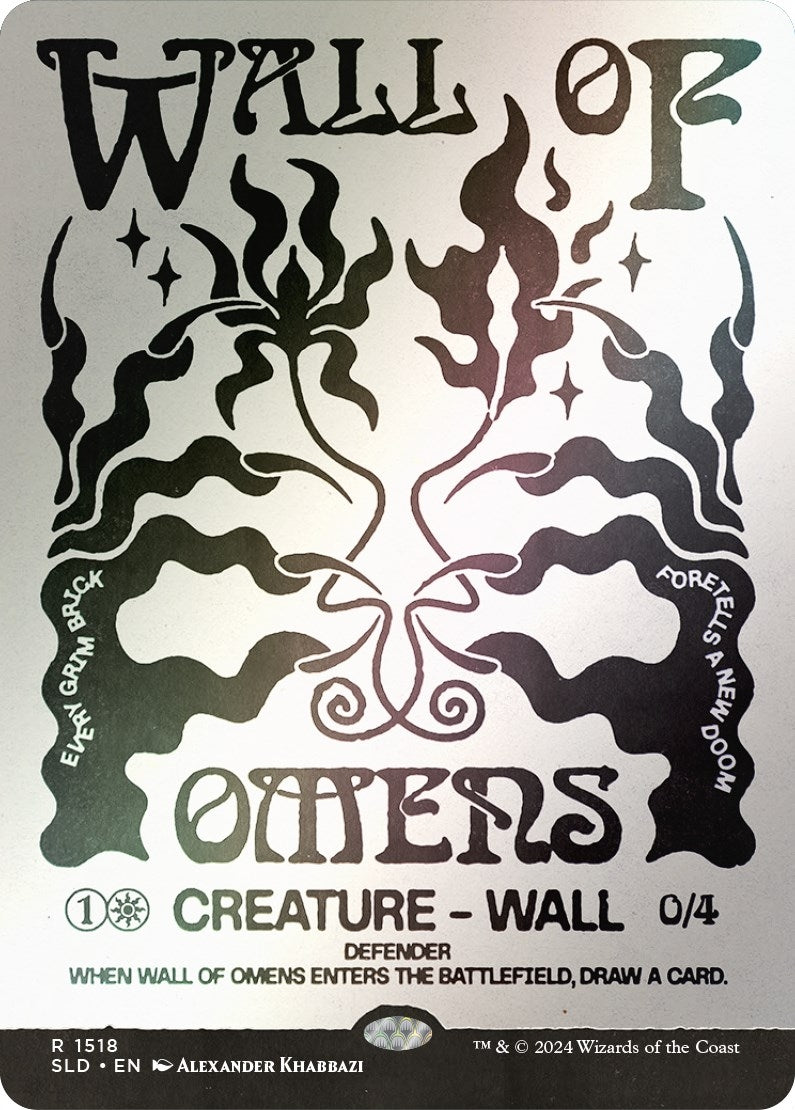 Wall of Omens (Rainbow Foil) (1518) (Secret Lair Drop Series)