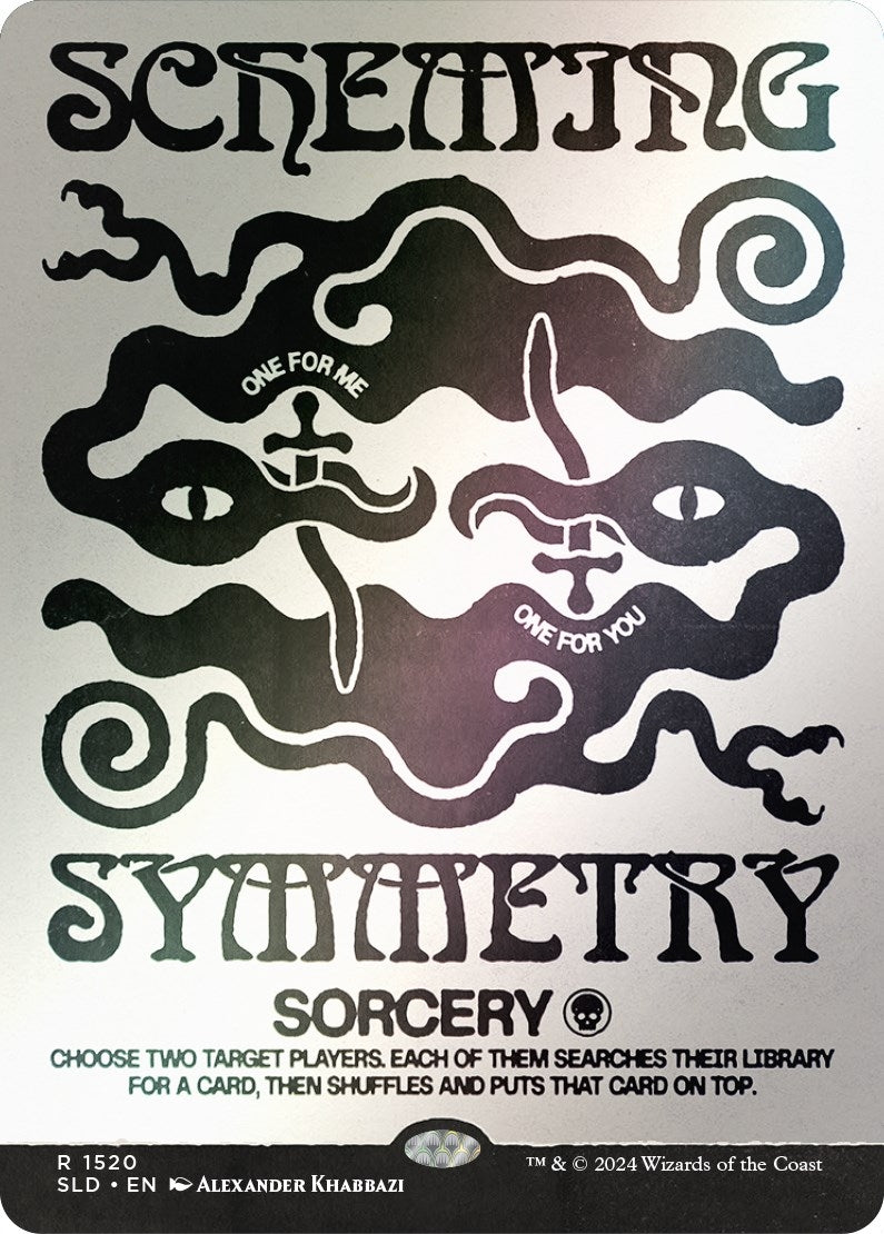 Scheming Symmetry (1520) (Rainbow Foil) (1520) (Secret Lair Drop Series)