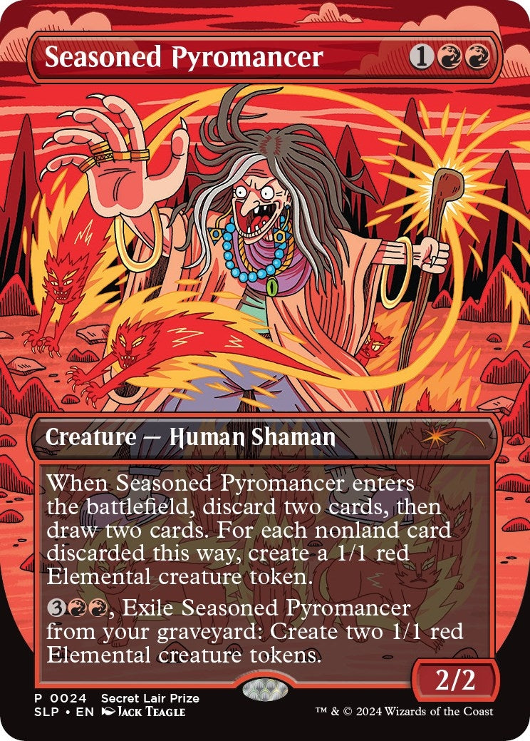 Seasoned Pyromancer (24) (Pro Tour Promos)