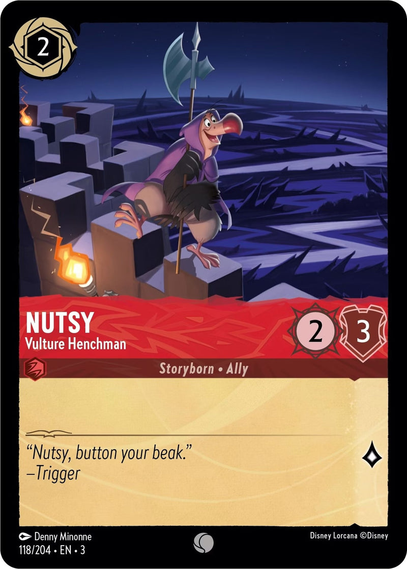 Nutsy - Vulture Henchman (118/204) (Into the Inklands)