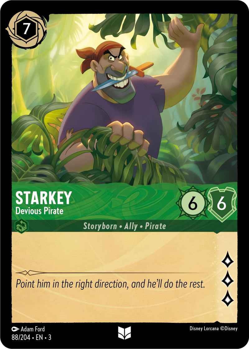 Starkey - Devious Pirate (88/204) (Into the Inklands)
