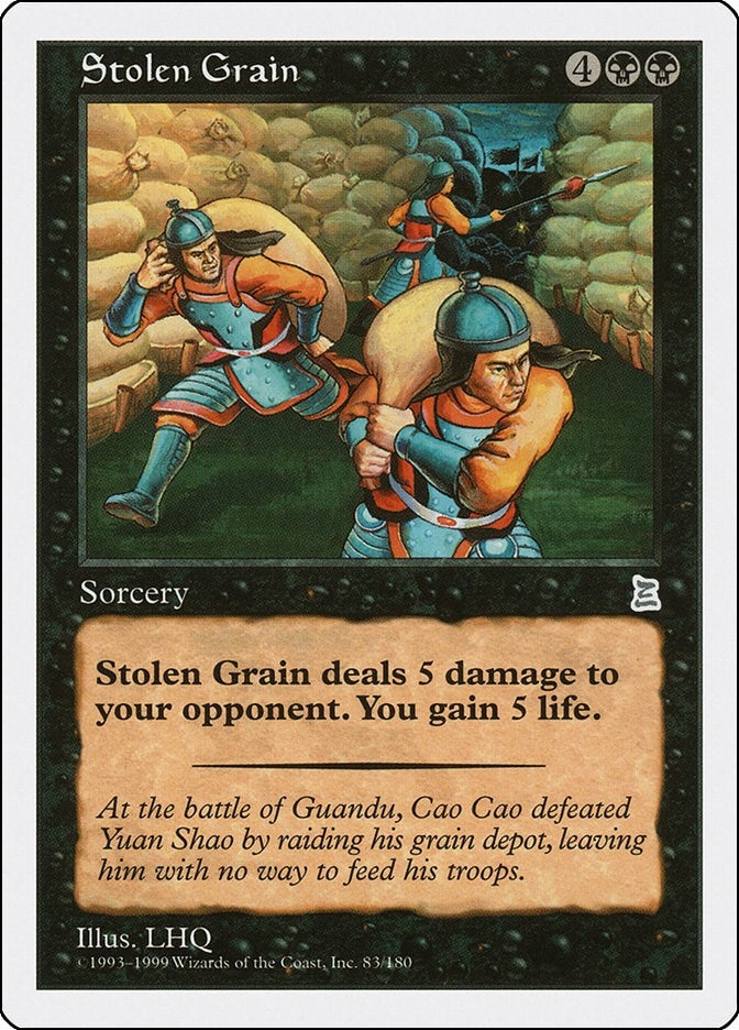 Stolen Grain (83) (Portal Three Kingdoms)