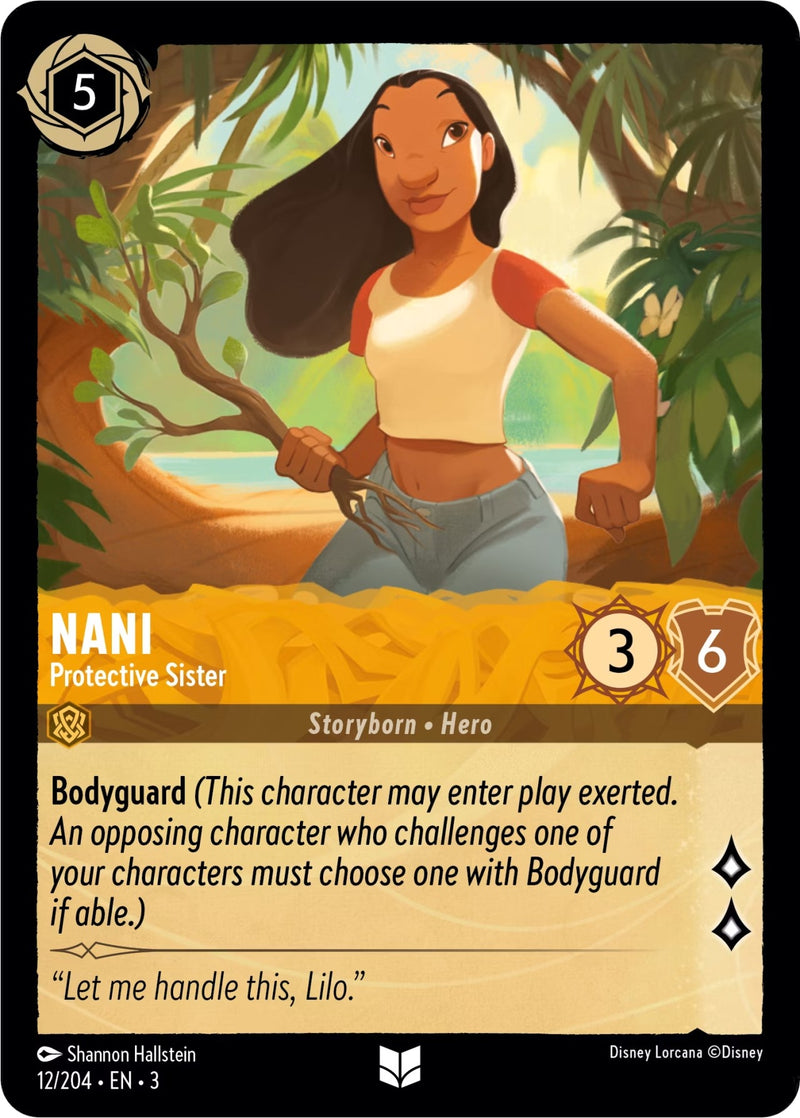 Image for Nani - Protective Sister (12/204) (Into the Inklands) - Disney Lorcana