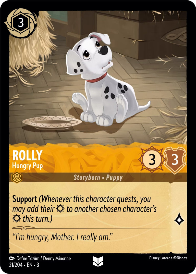 Rolly - Hungry Pup (21/204) (Into the Inklands)